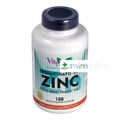 ZINC BISGLICINATO 180CAP. VBYOTICS