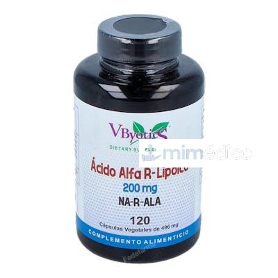 ACIDO ALFA R-LIPOICO 120CAP. VBYOTICS