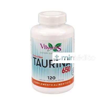 TAURINA 650 120VCAPS. VBYOTICS