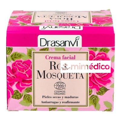 CREMA FACIAL ROSA MOSQUETA 50ML. ECOCERT BIO DRASANVI