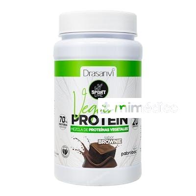 PROTEINA VEGETAL SABOR BROWNIE SPORT 600GR. DRASANVI