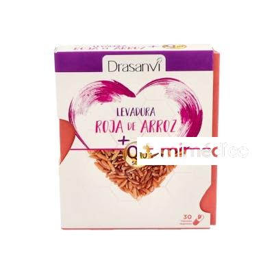 LEVADURA ROJA DE ARROZ 2,9MG MONAC. K +Q10 30CAP. DRASANVI