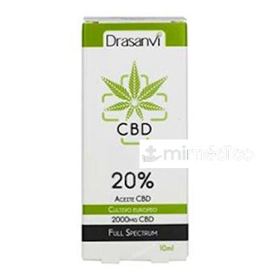 ACEITE CBD 20 10ML. DRASANVI