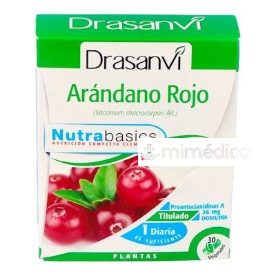 NUTRABASICS ARANDANO ROJO 30CAPS. DRASANVI