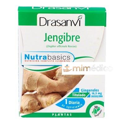 NUTRABASICS JENGIBRE 30CAPS. DRASANVI