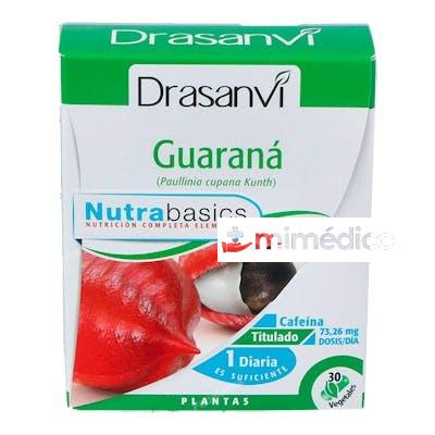 NUTRABASICS GUARANA 30CAPS. DRASANVI