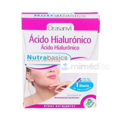 NUTRABASICS ACIDO HIALURONICO 30CAPS. DRASANVI