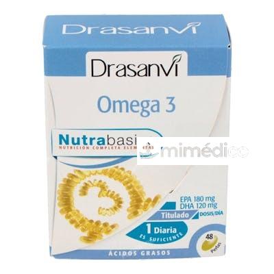 NUTRABASICS OMEGA 3 48PERLAS DRASANVI