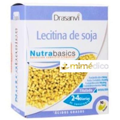 NUTRABASICS LECITINA DE SOJA 540MG. 90PERLAS DRASANVI