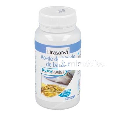 NUTRABASICS HIGADO DE BACALAO 90PERLAS DRASANVI