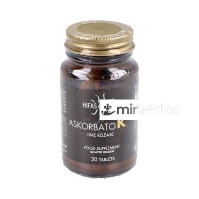 ASKORBATO K HDT 30COMP. HIFAS DA TERRA