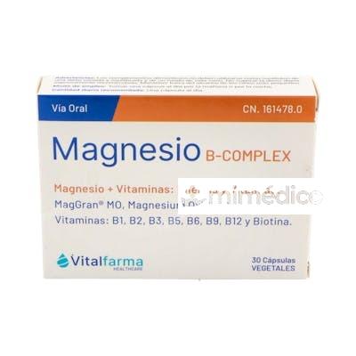 MAGNESIO + B-COMPLEX 30CAP. VITALFARMA