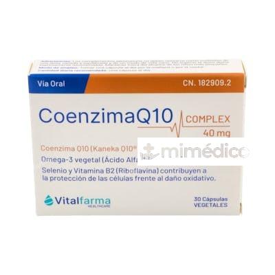 COENZIMA Q10 SELECT 40MG. 30CAP. VITALFARMA