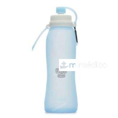 BOTELLA PLEGABLE BBO AZUL 500ML. IRISANA