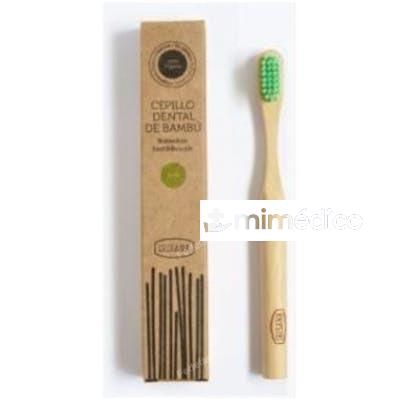 CEPILLO DENTAL BAMBU KIDS VERDE. IRISANA