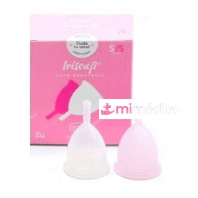 IRISCUP COPA MENSTRUAL TALLA S DOS COPAS. IRISANA