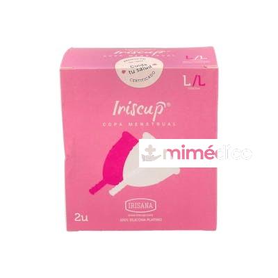 IRISCUP COPA MENSTRUAL TALLA L DOS COPAS. IRISANA