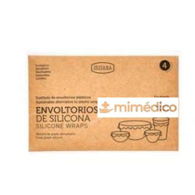 ENVOLTORIOS REUTILIZABLES DE SILICONA 4UDS. IR114 IRISANA