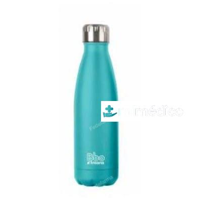 TERMO ACERO INOXIDABLE+FUNDA TURQUE 750ML BBO7.750 IRISANA