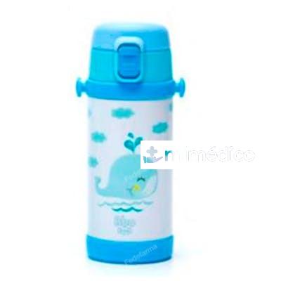 BOTELLA TERMO INFANTIL AZUL 320ML. BBO8.AZ IRISANA