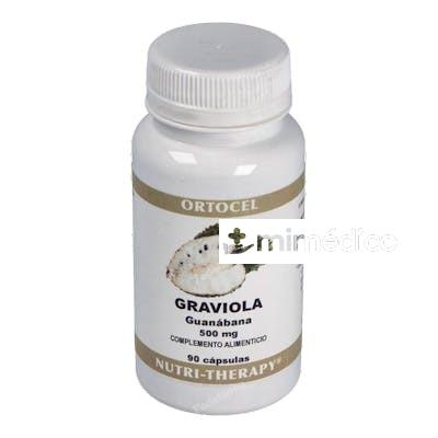 GRAVIOLA EXTRACTO 500MG. 90CAP. ORTOCEL NUTRI-THERAPY