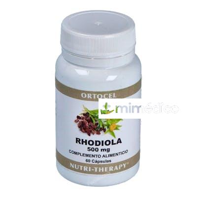 RHODIOLA 500MG. 60CAP. ORTOCEL NUTRI-THERAPY