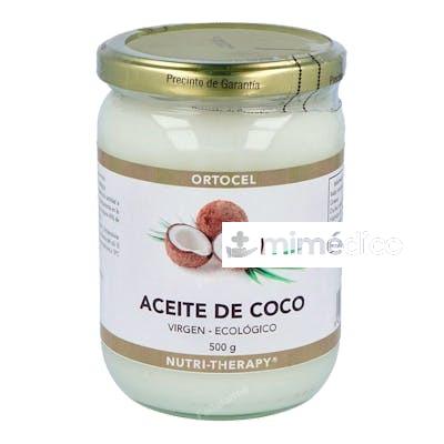 ACEITE DE COCO BIO 500GR. ORTOCEL NUTRI-THERAPY