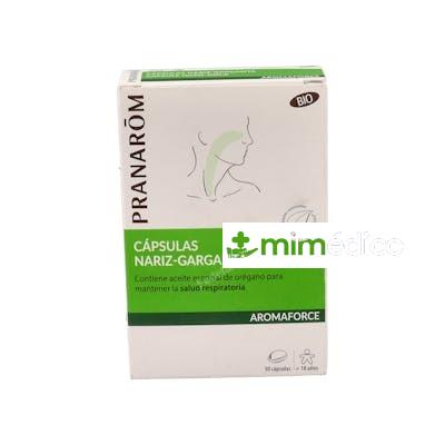 AROMAFORCE NARIZ-GARGANTA 30CAP. BIO PRANAROM