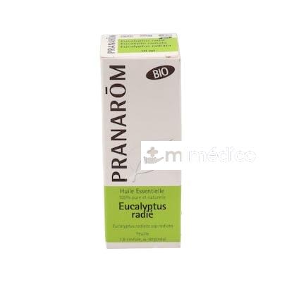 EUCALIPTO RADIATA HOJA ACEITE ESENCIAL BIO 10ML. PRANAROM