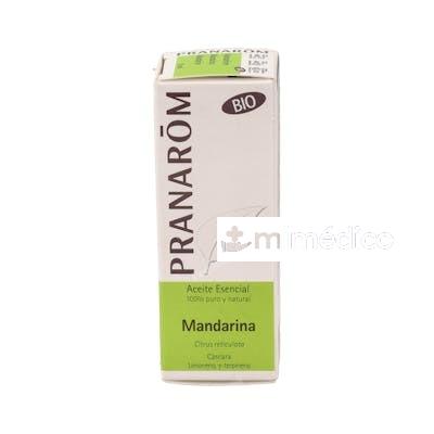 MANDARINA CASCARA ACEITE ESENCIAL BIO 10ML. PRANAROM