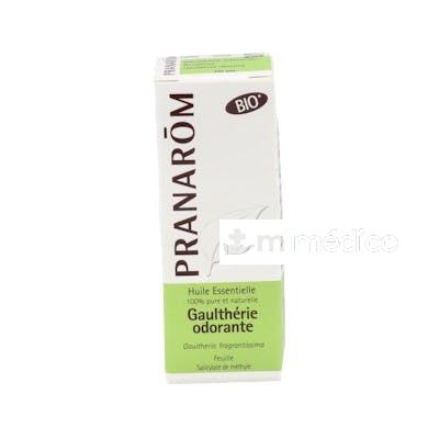 GAULTERIA OLOROSA HOJA ACEITE ESENCIAL BIO 10ML. PRANAROM