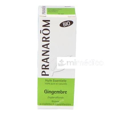JENGIBRE RIZOMA ACEITE ESENCIAL BIO 5ML. PRANAROM