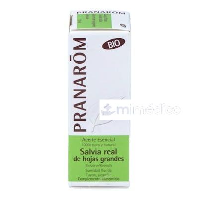 SALVIA REAL HOJAS GRANDES ACEITE ESENCIAL BIO 10ML PRANAROM