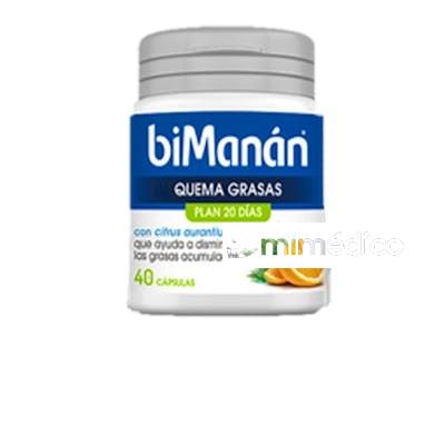 BIMANAN PLUS Q QUEMAGRASAS 40CAP.** BIMANAN