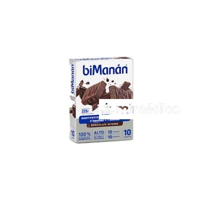 BARRITAS CHOCOLATE INTENSO 10UD. BIMANAN