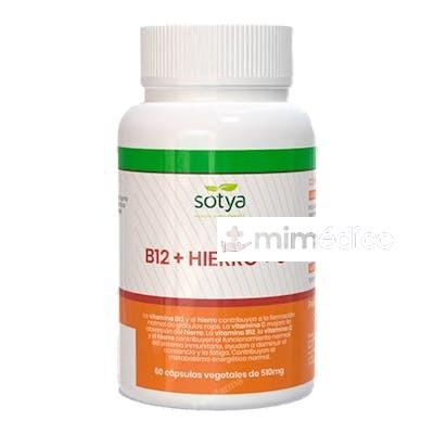 VIT B12 + HIERRO + VIT C 60CAP. SOTYA