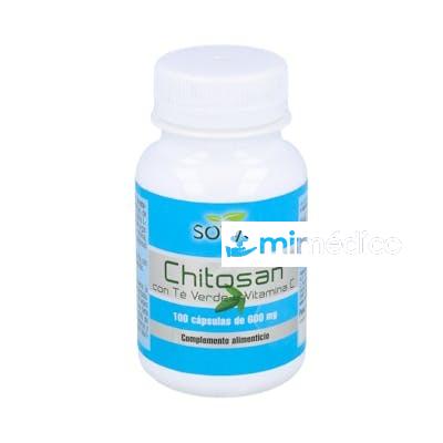 CHITOSAN + TE VERDE 100CAP. SOTYA