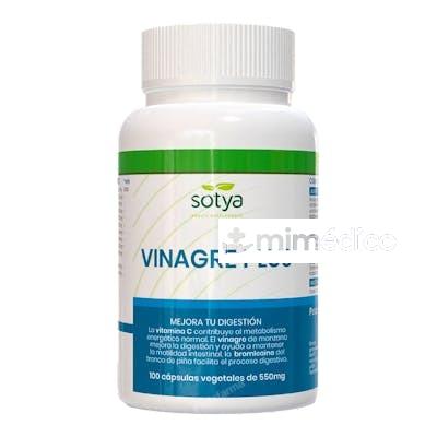 VINAGRE DE MANZANA PLUS 100CAP. SOTYA