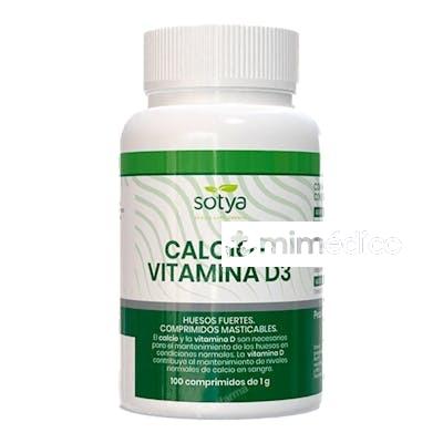 CALCIO VIT.D3 MASTICABLE 1GR.100COMP. SOTYA