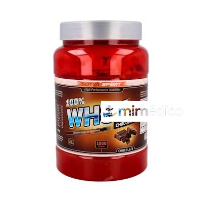 PROTEINAS WHEY PROTEIN 83% CHOCOLATE 1KG. SOTYA