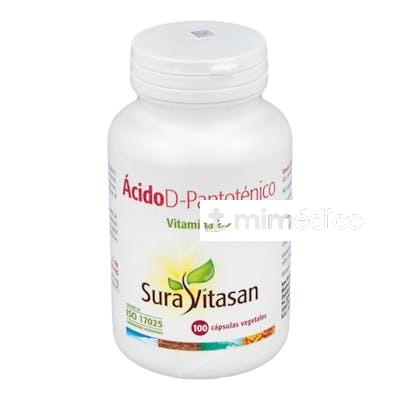 ACIDO D-PANTOTENICO 100COMP. SURA VITASAN