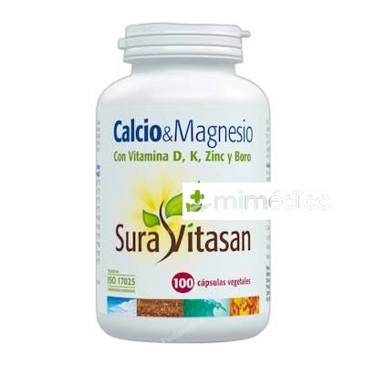 CALCIO & MAGNESIO+D+ZINC+BORO 100CAP. SURA VITASAN