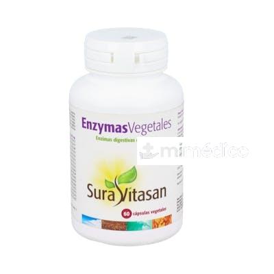 ENZYMAS VEGETALES 60CAP. SURA VITASAN