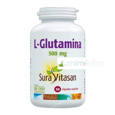 L-GLUTAMINA 500MG. 50CAP. SURA VITASAN