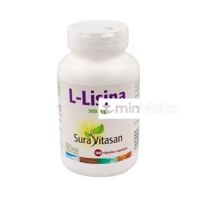 L-LISINA 500MG. 100CAP. SURA VITASAN
