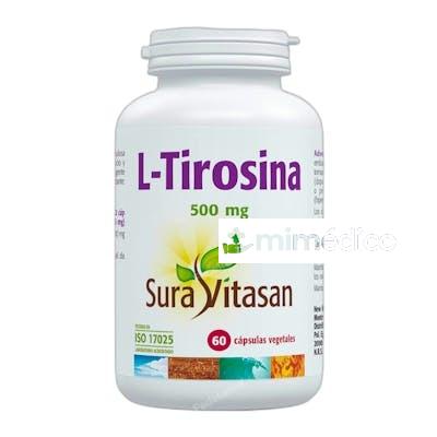 L-TIROSINA 500MG. 60CAP. SURA VITASAN