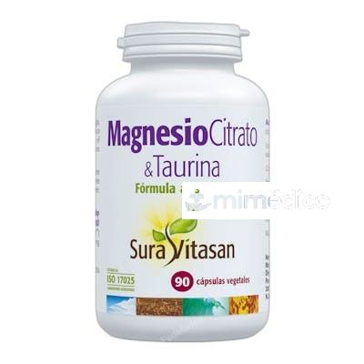 MAGNESIO & L-TAURINA 90CAP. SURA VITASAN