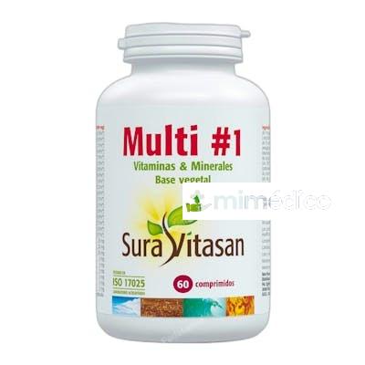 MULTI 1 VITAMINS & MINERALS 60COMP. SURA VITASAN