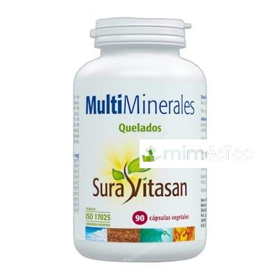 MULTI MINERALES QUELADOS 90CAP. SURA VITASAN