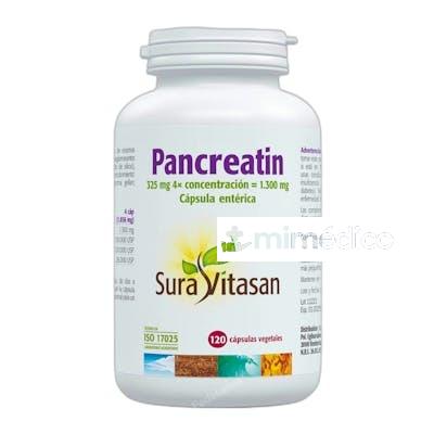 PANCREATIN 1300MG. 120CAP. SURA VITASAN